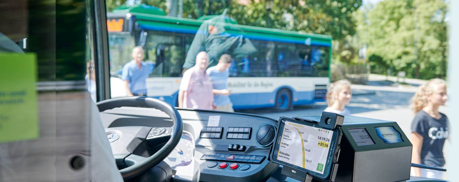 Fahrscheindrucker und Fahrgastzählung | TeleMATRIK Fahrscheindrucker und Fahrgastzählung | TeleMATRIK
