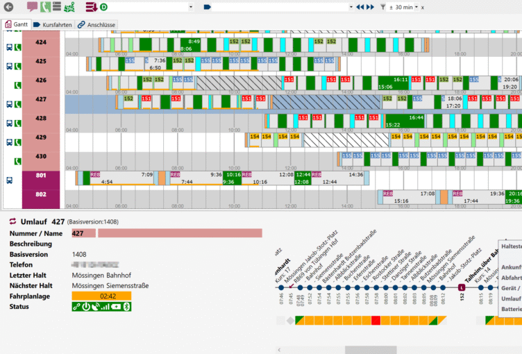 Die Leitstelle bekommt eine zentrale Oberfläche in der Kommunikation Disposition Kartenansicht und VDV Auswertung zusammenlaufen.