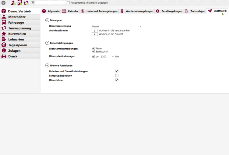 Einfache Erstellung der Basisdaten in der Software per Drag & Drop.