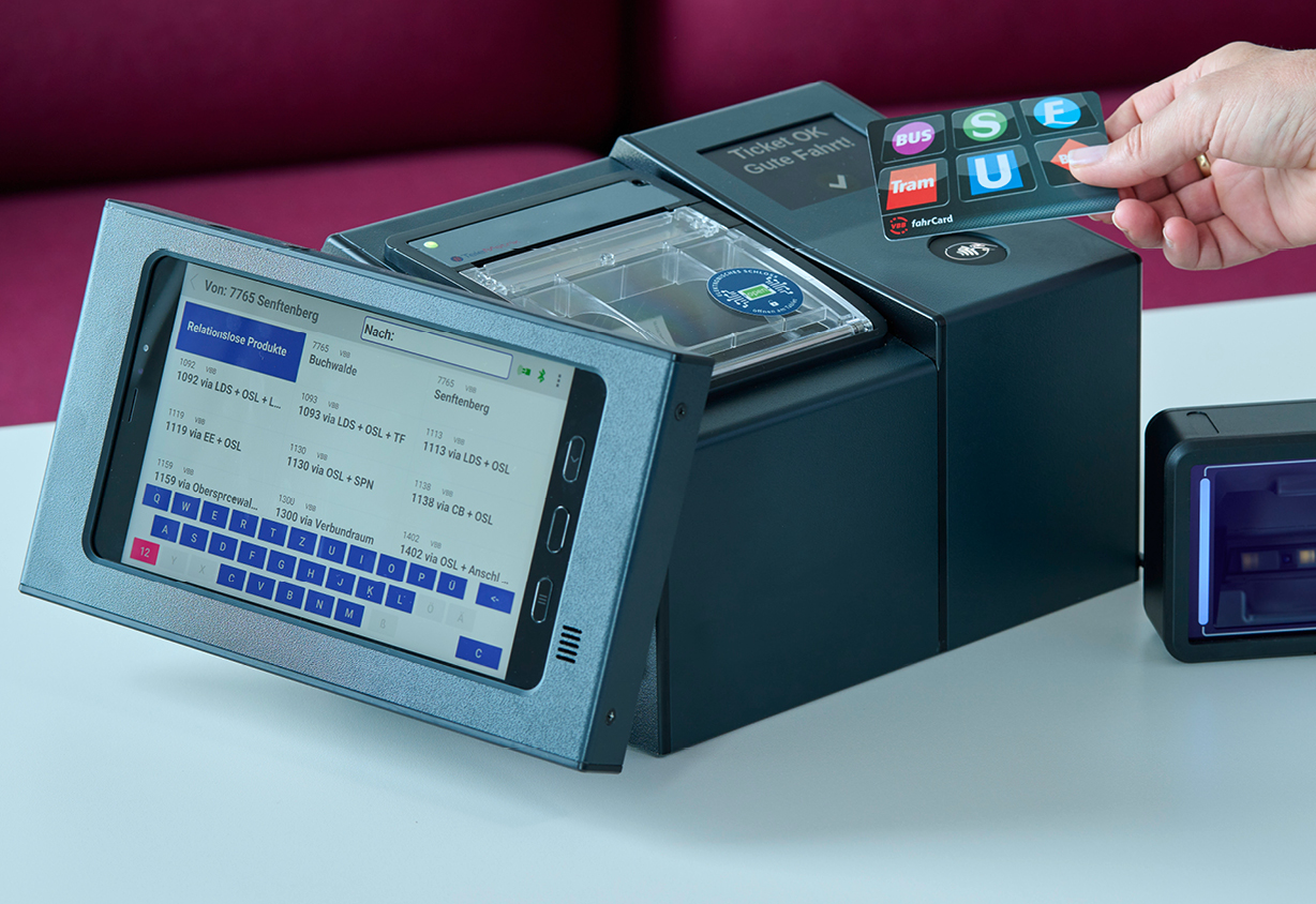 BusMATRIK – Tablet Bordrechner mit Fahrscheindrucker | TeleMATRIK