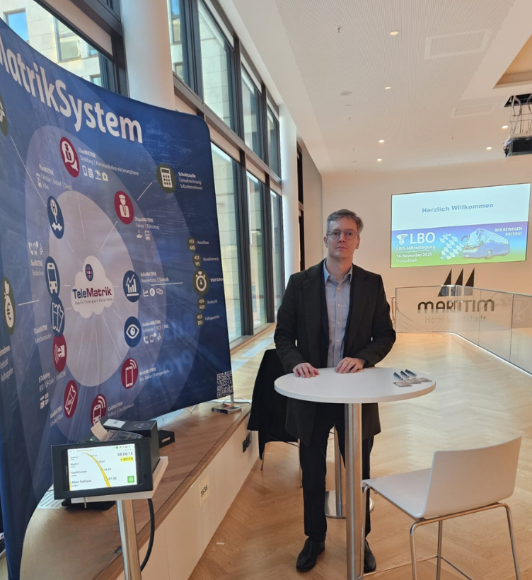 LBO Jahrestagung in Ingolstadt, TeleMatrik am Stand